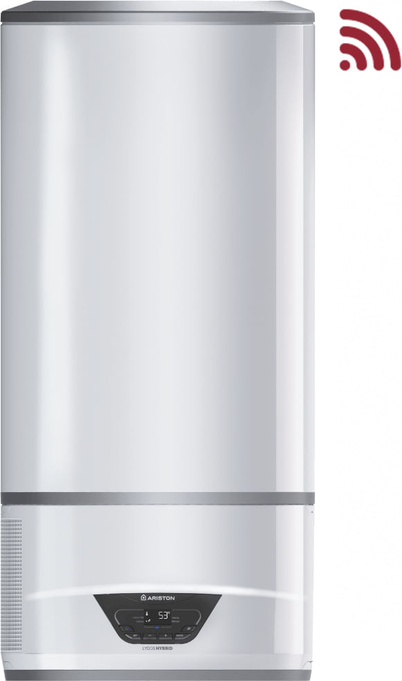 Ariston LYDOS HYBRID WI-FI 80 Orizzontale/Verticale Ibrido (con e senza serbatoio) Sistema di caldaia combinato Bianco