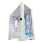 Lc-Power Case MidiTower ATX 806W bianco USB3.2/Audio senza alimentatore CrosswindX