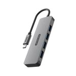 Sitecom CN-5009 hub di interfaccia USB 3.2 Gen 1 (3.1 Gen 1) Type-C 5000 Mbit/s Nero, Grigio