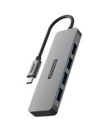 Sitecom-CN-5009-hub-di-interfaccia-USB-3.2-Gen-1--3.1-Gen-1--Type-C-5000-Mbit-s-Nero-Grigio