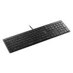 Lc-Power LC Power LC-KEY-5B-ALU Tastiera USB QWERTZ Tedesco Nero LC-KEY-5B-ALU