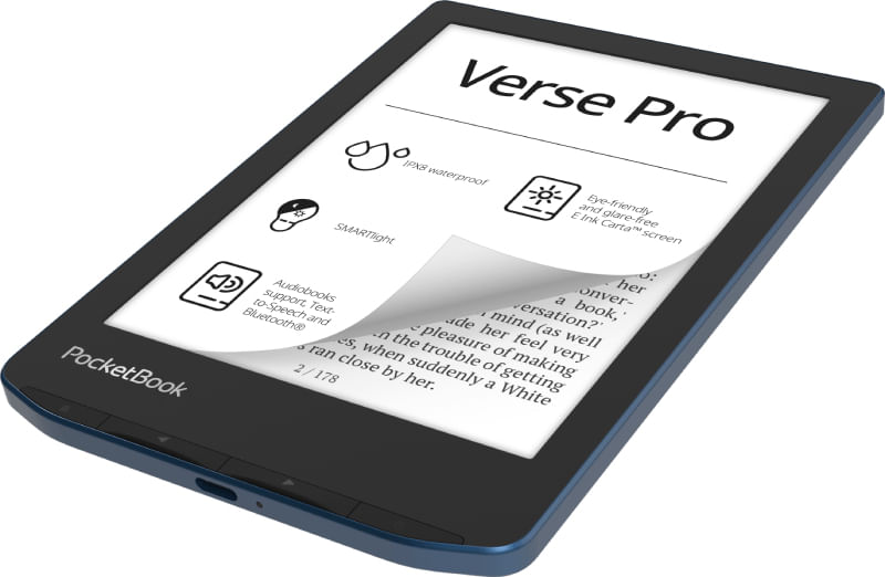 PocketBook-eReader-eBook-Verse-Pro-E-ink-6---8Gb-Blu