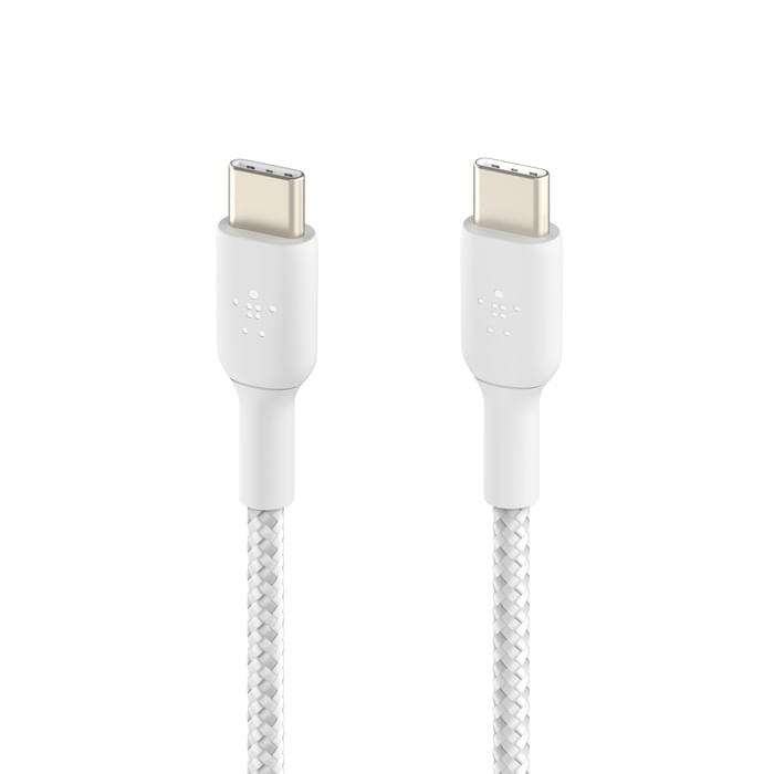 Belkin-BoostCharge-cavo-USB-2-m-USB-C-Bianco--BOOSTCHARGE-GEFLOCHTENES-USB-C---CABLE-BRAIDED-2M-WHITE-