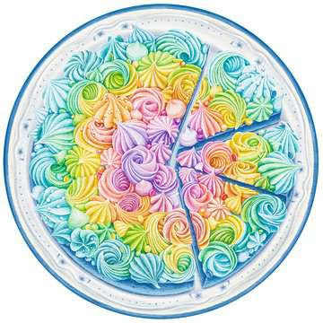 Ravensburger-Rainbow-cake-Puzzle-500-pz-Cibo-e-bevande