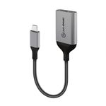 ALOGIC UL2CAPW-SGR hub di interfaccia USB 3.2 Gen 1 3.1 Gen 1 Type-C Grigio (USB-C MALE TO USB-C FEMALE - AUDIO AND USB-