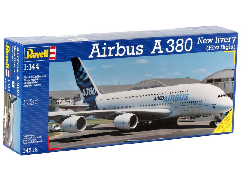 Revell-Airbus-A-380-Design-New-livery-First-Flight--MR-4218-