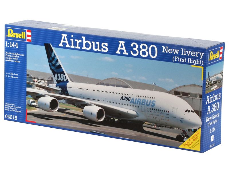 Revell-Airbus-A-380-Design-New-livery-First-Flight--MR-4218-