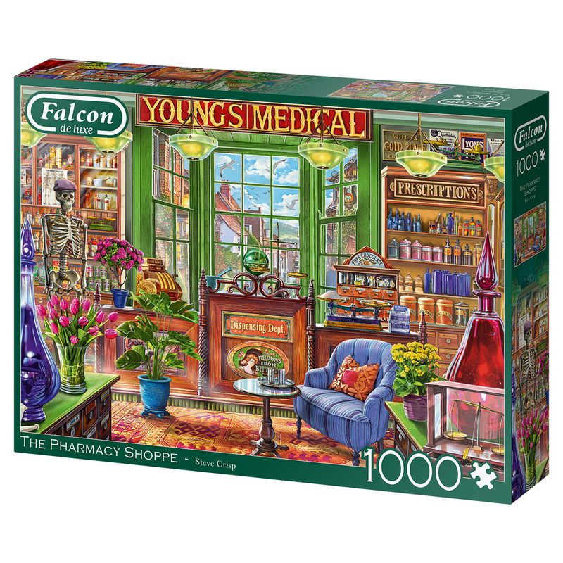 Falcon-de-luxe-The-Pharmacy-Shoppe-1000-pcs-Puzzle-1000-pz