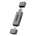 Sitecom MD-1011 lettore di schede USB 2.0 Type-A/Type-C Grigio