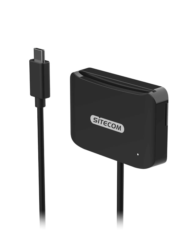 Sitecom-Lettore-di-Smart-Card-USB-C-ID-Card-Reader-Nero