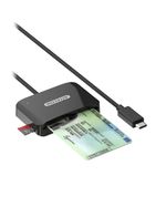 Sitecom-Lettore-di-Smart-Card-USB-C-ID-Card-Reader-Nero