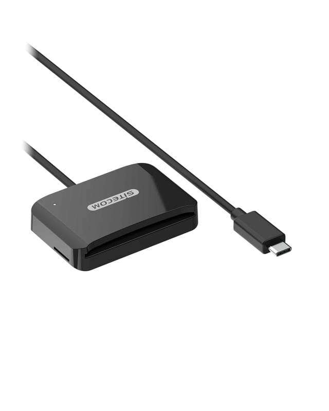 Sitecom-Lettore-di-Smart-Card-USB-C-ID-Card-Reader-Nero