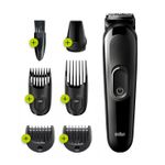 Braun-Multigroomer-MGK3225-regolabarba-Batteria-13-21-cm-Nero