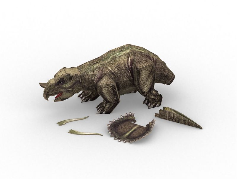 Revell-3D-Puzzle-Jurassic-World-Dominion---Triceratops-00242-Jurassic-World-Dominion---Triceratops-1-St.--00242-