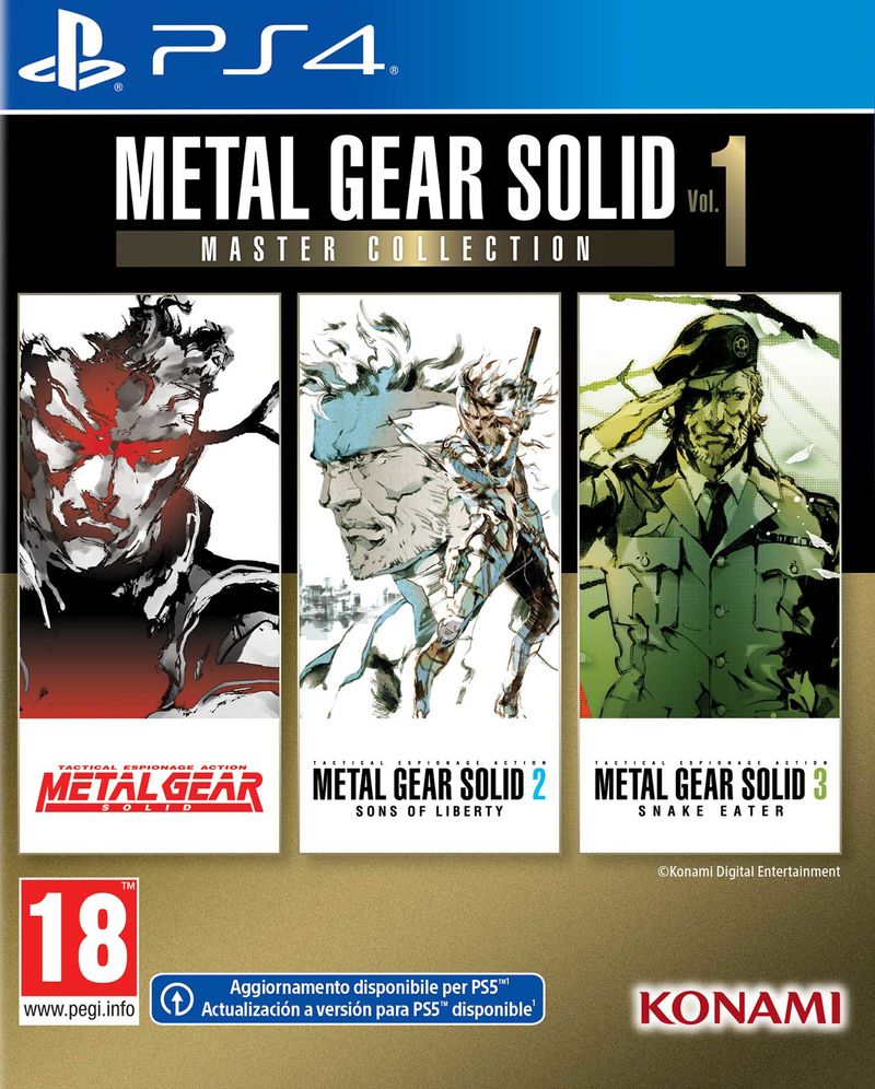 Konami-Metal-Gear-Solid--Master-Collection-Vol.1-Collezione-Inglese-Giapponese-PlayStation-4