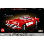 LEGO Icons 10321 Corvette Kit di Modellismo da Costruire Adulti, Iconico Modellino di Auto