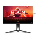 AOC AGON 5 AG275QZN/EU Monitor PC 68,6 cm (27") 2560 x 1440 Pixel Quad HD Nero, Rosso