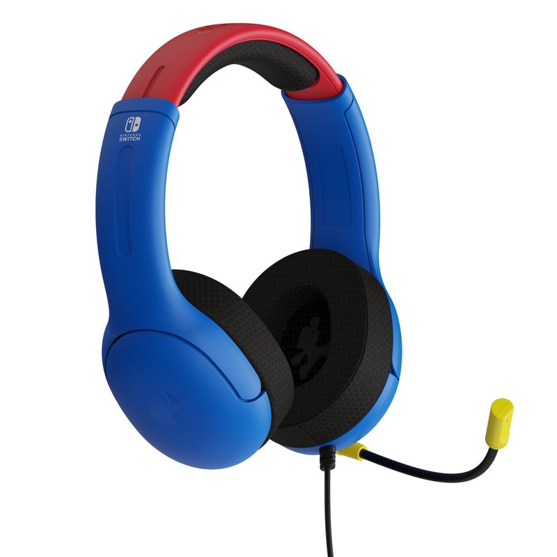 PDP-LVL40-Auricolare-Cablato-A-Padiglione-Giocare-Blu-Rosso