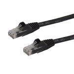 StarTech.com Cavo patch CAT6 1,5 m - Filo di rame al 100% - Connettore antistrappo - Nero