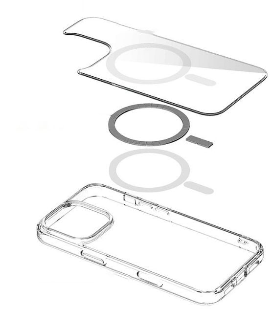 Cover-for-INFINITE-OSLO-iPhone-16-Pro---Max-Clear-Magnetic-Cover.---Material-100--recycled-TPU-and-PC---Warranty-24M