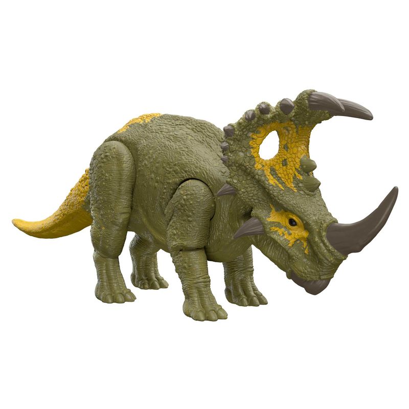 Mattel-Jurassic-World-Sinoceratops-Attacco-Ruggente