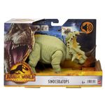 Mattel-Jurassic-World-Sinoceratops-Attacco-Ruggente