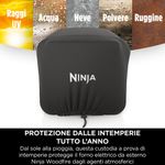 Ninja-XSKOCVREUK-Woodfire-Copertura-per-Forno-da-Esterno-OO101EU-Protezione-per-Forno-Premium-Resistente-all-Acqua-Anti-Sbiadimento-Nero