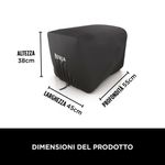 Ninja-XSKOCVREUK-Woodfire-Copertura-per-Forno-da-Esterno-OO101EU-Protezione-per-Forno-Premium-Resistente-all-Acqua-Anti-Sbiadimento-Nero