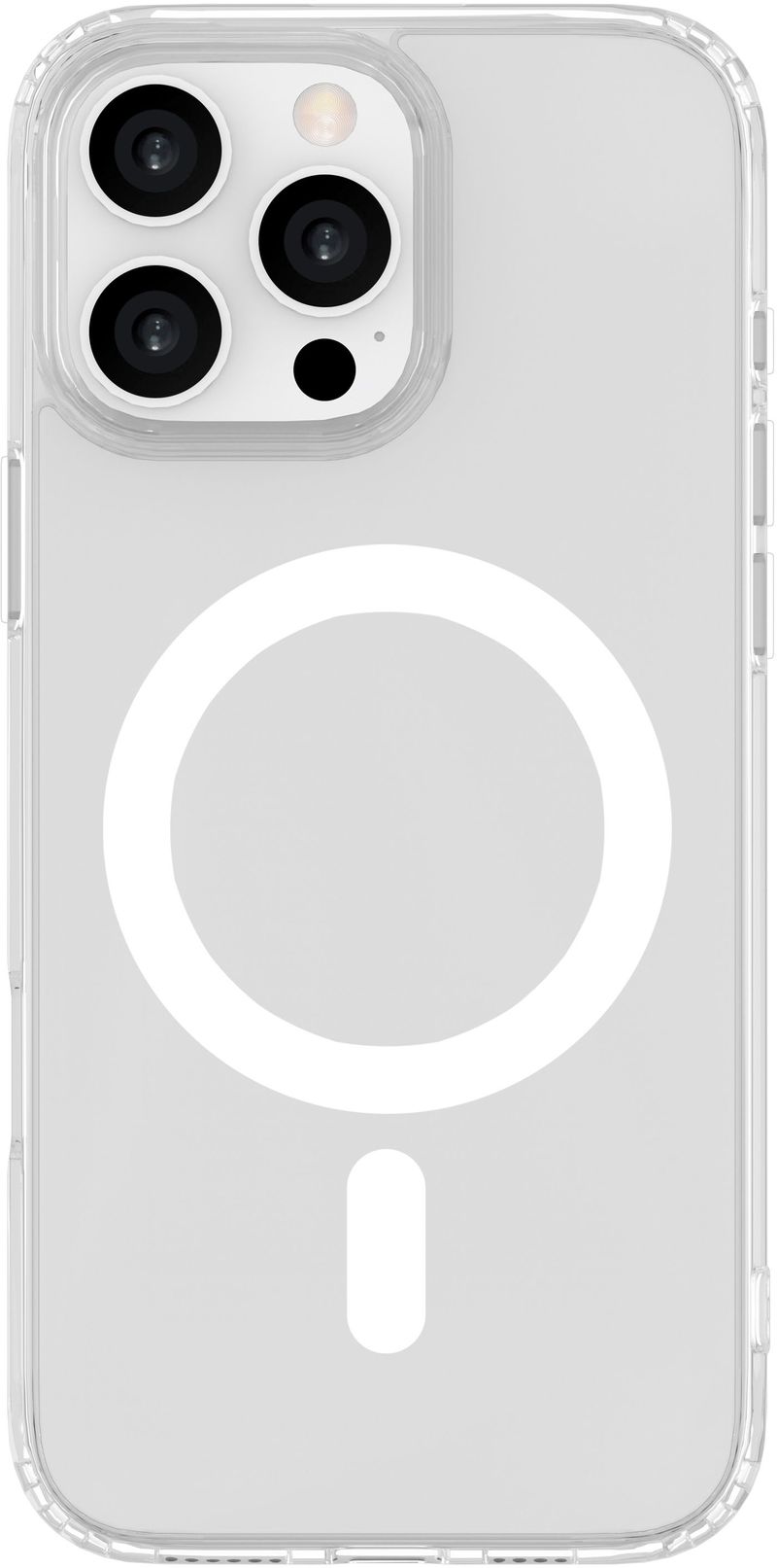 Cover-for-INFINITE-OSLO-iPhone-16-Pro---Clear-Magnetic-Cover.---Material-100--recycled-TPU-and-PC---Warranty-24M