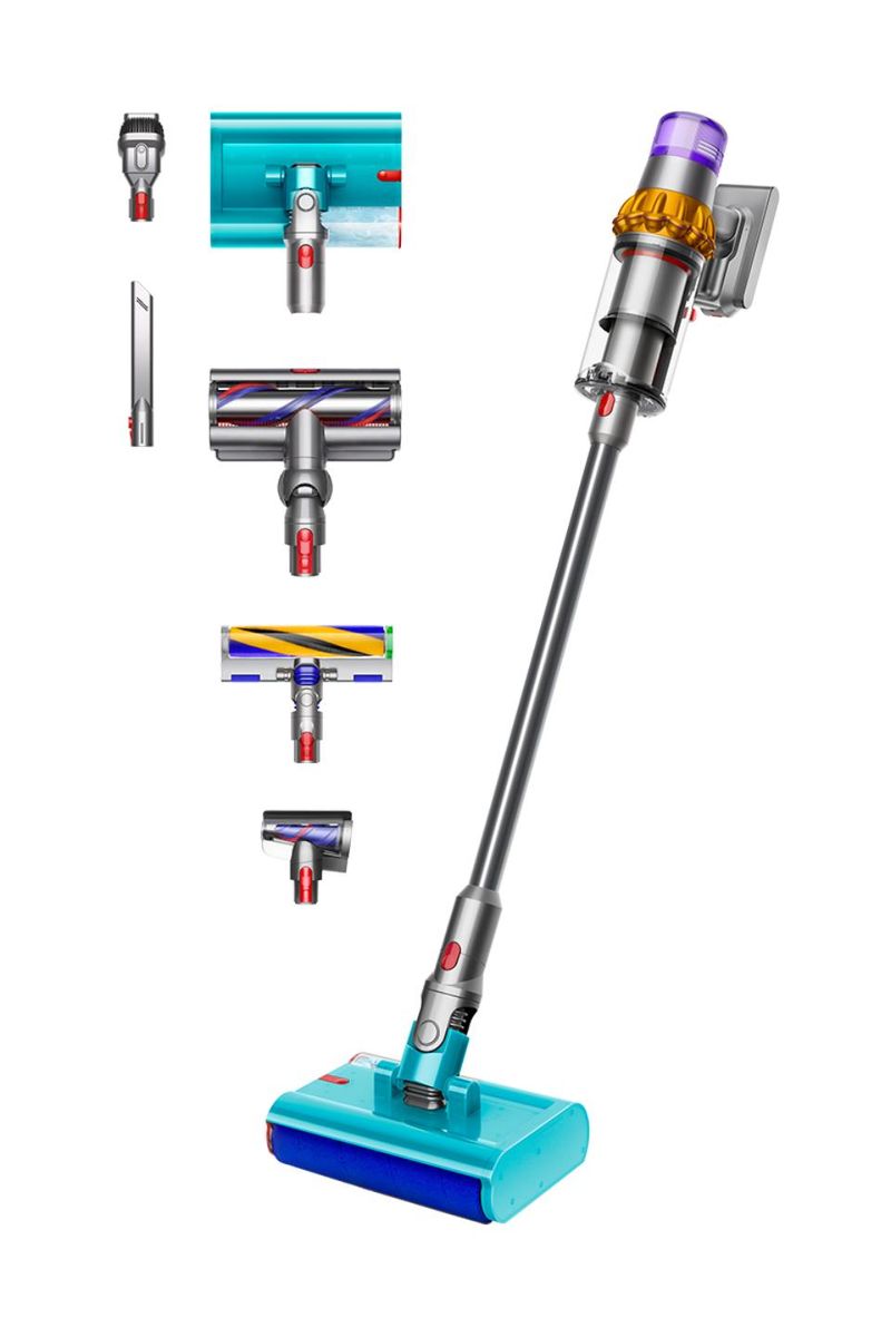 Dyson-V15s-Detect-Submarine-aspirapolvere-senza-filo-Nichel-Giallo-Senza-sacchetto