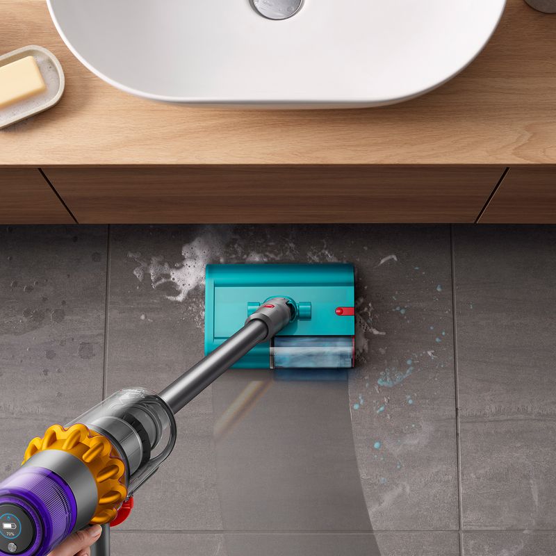 Dyson-V15s-Detect-Submarine-aspirapolvere-senza-filo-Nichel-Giallo-Senza-sacchetto