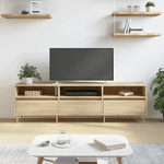 Mobile Porta TV Rovere Sonoma 150x30x44,5 cm Legno ingegnerizzato