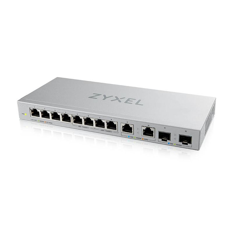 Zyxel-XGS1010-12-ZZ0102F-switch-di-rete-Non-gestito-Gigabit-Ethernet--10-100-1000--Grigio