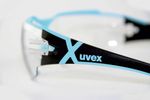 Uvex-Pheos-Cx2-Safety-Spectacles-Anti-Fog-Rosso-Grigio