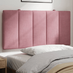 vidaXL Cuscino Testiera Rosa 100 cm in Velluto