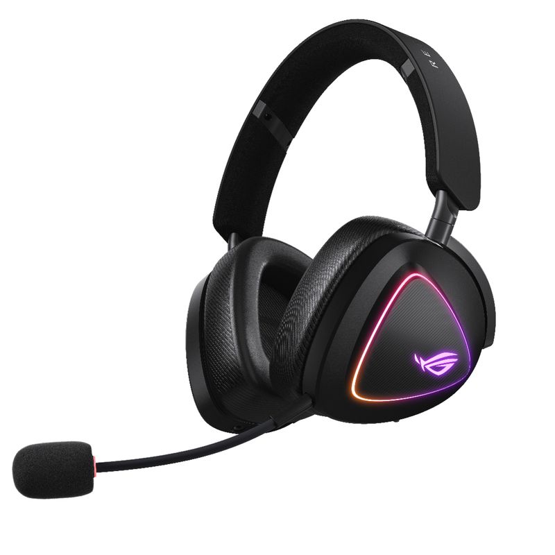 ASUS-ROG-DELTA-II-Auricolare-Con-cavo-e-senza-cavo-A-Padiglione-Giocare-USB-tipo-C-Bluetooth-Nero