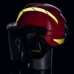 Uvex-Casco-di-Sicurezza-Forestale-Pheos-Rosso