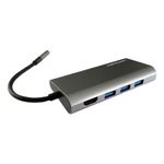 LC-Power LC-HUB-C-MULTI-5 replicatore di porte e docking station per laptop Cablato USB 3.2 Gen 1 (3.1 Gen 1) Type