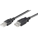 Microconnect USBAAF03B cavo USB USB 2.0 0,3 m USB A Nero