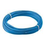 Goobay Wentronic Goobay Kupferlitze isoliert, Blau, 10 m - 1-adrig, mehrdrahtig (18 x 0,1 mm) (55039)