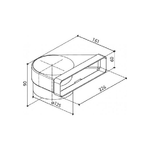 FABER S.p.A. 112.0157.298 accessorio per cappa Tubo di prolunga per cappa aspirante