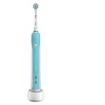 Oral-B PRO 500 Adulto Spazzolino rotante-oscillante Turchese, Bianco