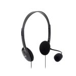 Vultech Cuffie con Microfono Hs-01 Rev 2.2 Doppio Jack 35mm con Adattatore