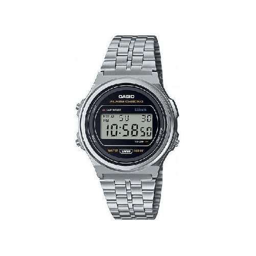 Casio-A171WE-1AEF-orologio-Orologio-bracciale-Argento