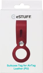 eSTUFF-ES663031-accessorio-per-localizzatore-e-cercatore-GPS--AirTag-Suitcase-Tag-PU-Leather---Red---Warranty-24M-