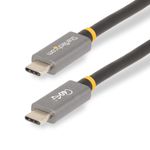 StarTech.com Cavo USB4 da 1 m, Cavo USB Type-C Certificato USB-IF, 40 Gbps, cavo di ricarica e trasferimento dati USB-C