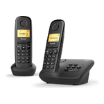 Gigaset-A270A-Duo-Coppia-Cordless-Display-15---Vivavoce-Rubrica-Segreteria-Nero