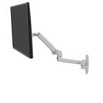 Ergotron LX Series LX Wall Monitor Arm supporto da tavolo per Tv a schermo piatto 86,4 cm (34") Parete Bianco