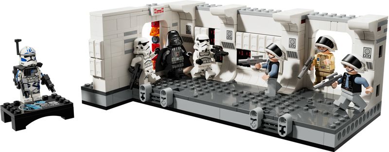 LEGO-Star-Wars-75387-Imbarco-sulla-Tantive-IV-Giochi-Bambini-8--Scena-nell-Astronave-Giocattolo-da-Costruire-con-Minifigure