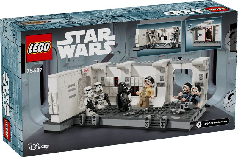 LEGO-Star-Wars-75387-Imbarco-sulla-Tantive-IV-Giochi-Bambini-8--Scena-nell-Astronave-Giocattolo-da-Costruire-con-Minifigure